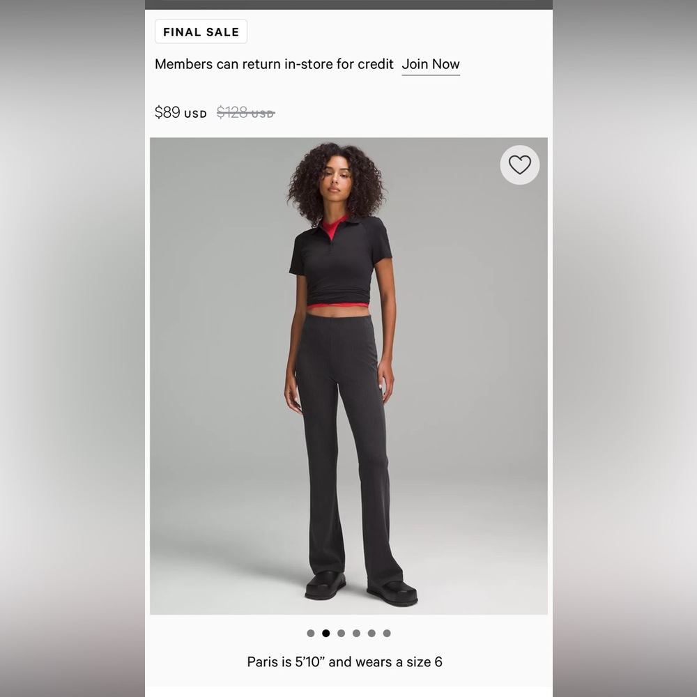 Lululemon flair pants